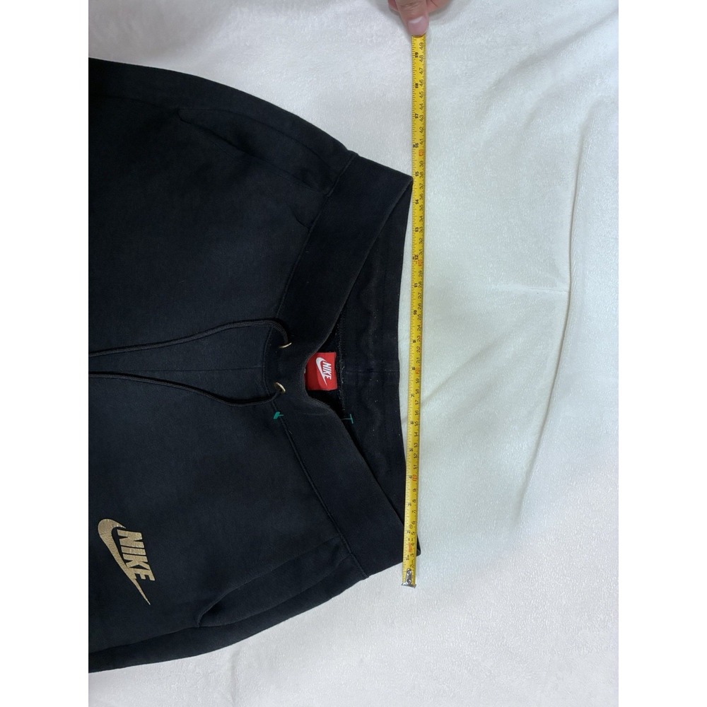 Nike Black Rose Gold Metallic Splatter Joggers Womens Medium Activewear Pants - Picture 11 of 14